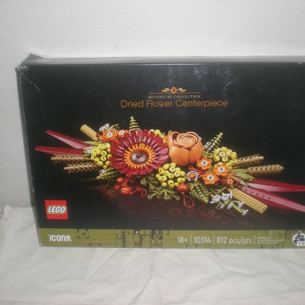 LEGO   Botanical Collection    DRIED FLOWER CENTERPIECE    NWIB - Picture 2 of 4